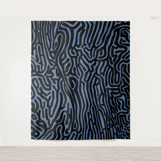 Rustic Textured Abstract organic pattern abstract background texture nature tapestry | Zazzle