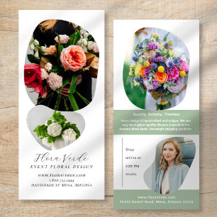 Organic Photos Creative Marketing Rack Card