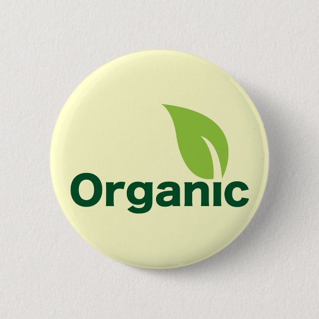 Organic Pinback Button (Front)