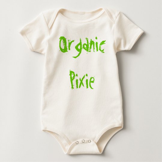 Organic Pixie Baby Vest Baby Bodysuit