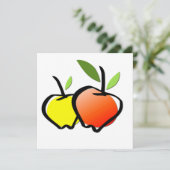 Organic Produce Invitation (Standing Front)