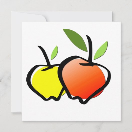 Organic Produce Invitation (Front)