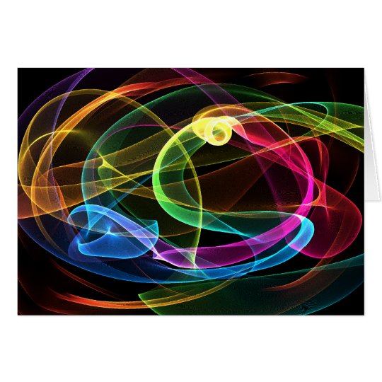 Organic Rainbow Card