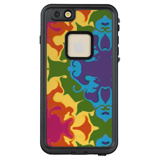 Organic rainbow maximalist  2          LifeProof FRĒ iPhone 6/6s plus case