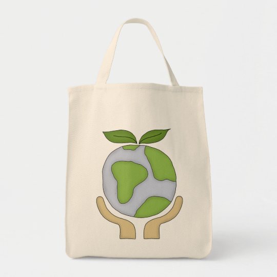 the tote bag green