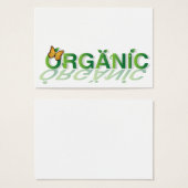 Organic sign (Front & Back)