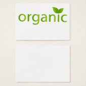 Organic sign (Front & Back)
