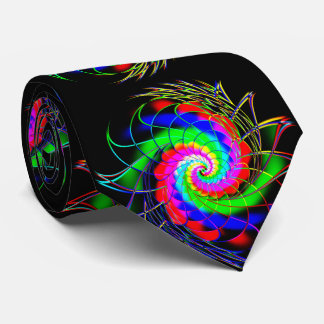 Organic Spiral Neck Tie