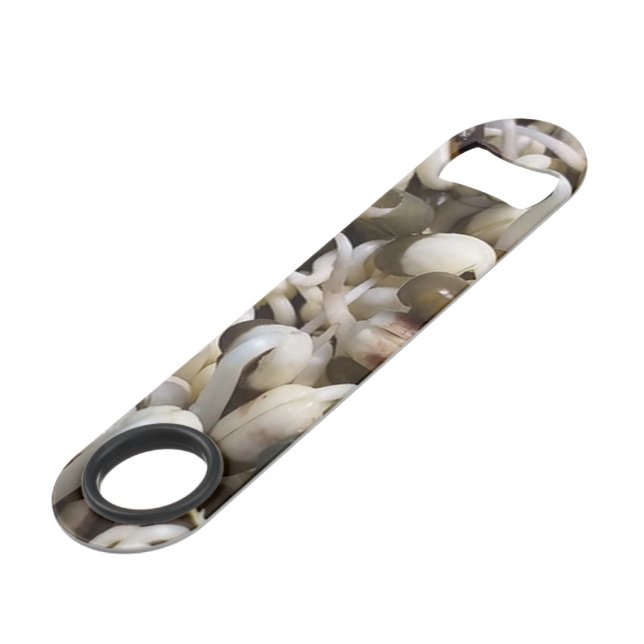 Organic Sprout Life Mung Bean Macro Photography He Bar Key (Front Angled)