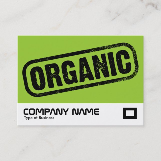 Organic Stamp Business Card (Front)