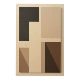 Organic Structure Wood Wall Art