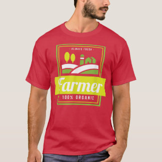 Organic Vegan Vegetarian Funny Farmer Gift Idea Be T-Shirt