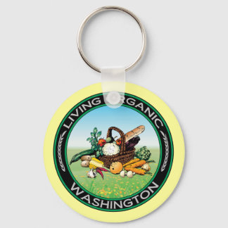Organic Washington Keychain