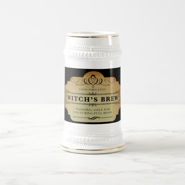 Organic Witch's Brew Beer Stein (Center)