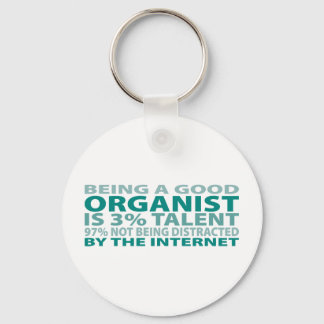 Organist 3% Talent Keychain