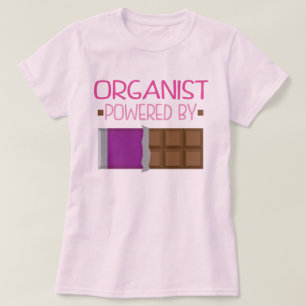 Organist Chocolate Gift for Her T-Shirt