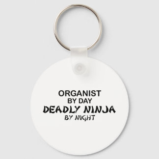 Organist Deadly Ninja by Night Keychain