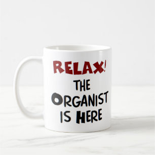 organist is here coffee mug