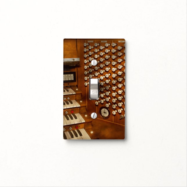 Organist - Ready at the controls Light Switch Cover (In Situ)