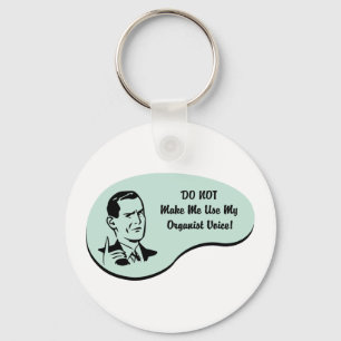 Organist Voice Keychain