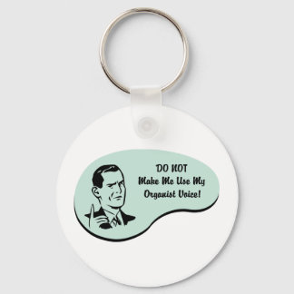 Organist Voice Keychain