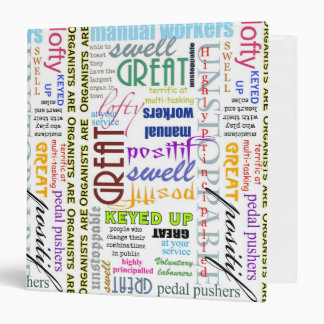 Organists are everything ring binder