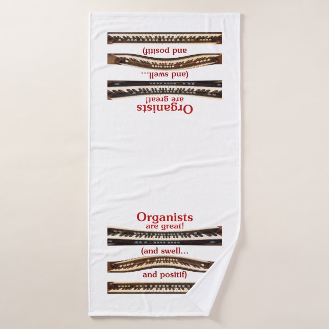 Organists are Great towel set (Bath Towel)