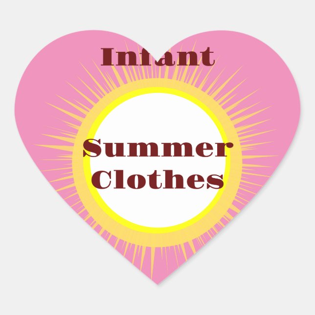  Organization Storage Ideas Heart Sticker (Front)