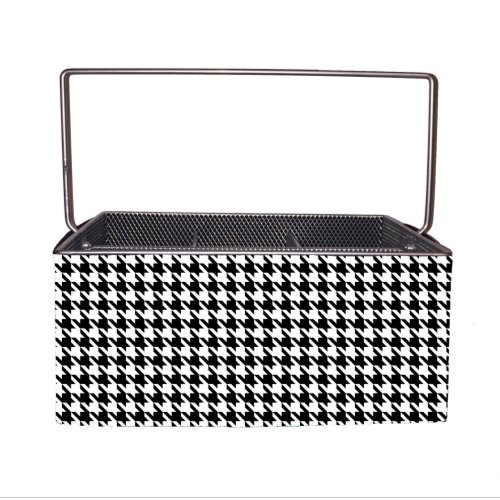 Organize Anything Caddy with Houndstooth Wrap     