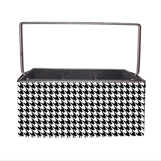 Organize Anything Caddy with Houndstooth Wrap ( )