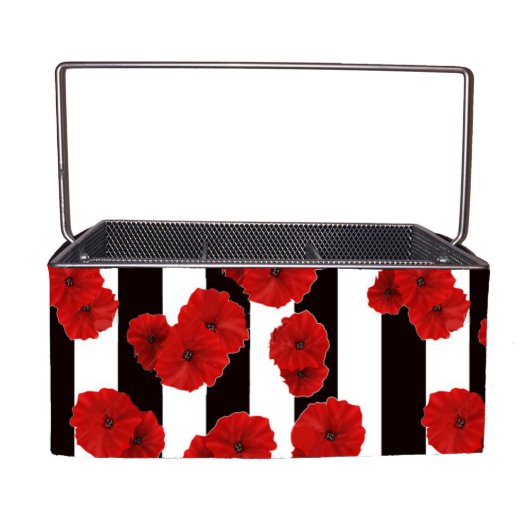 Organize Anything Caddy with Houndstooth Wrap ( )