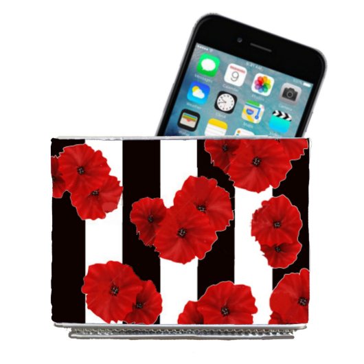 Organize Anything MagBin w/Floral Wrap ( )