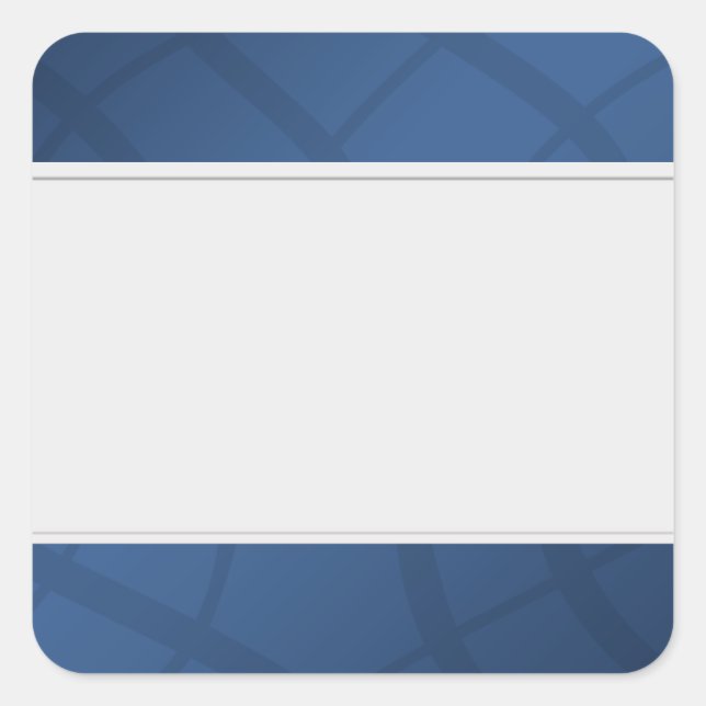 Organize Clean Labels Decorative Blue (Front)