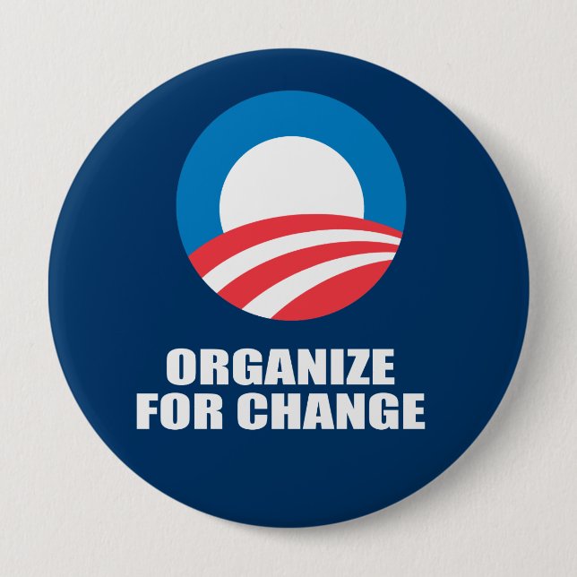 ORGANIZE FOR CHANGE BUTTON (Front)