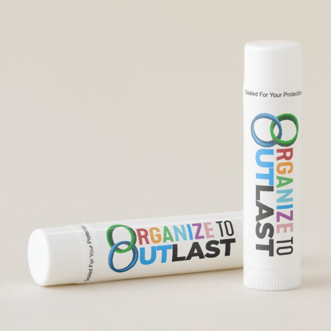 Organize to Outlast Lip Balm (Front)