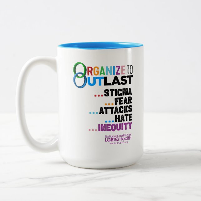 Organize to Outlast Mug (Left)