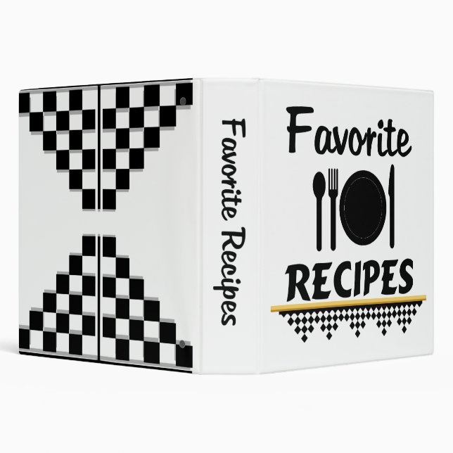 Organize Your Favorite Recipes Binder (Background)