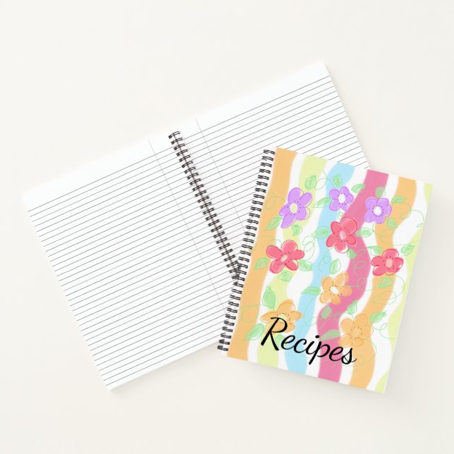 Organize Your Recipes Notebook (Inside)