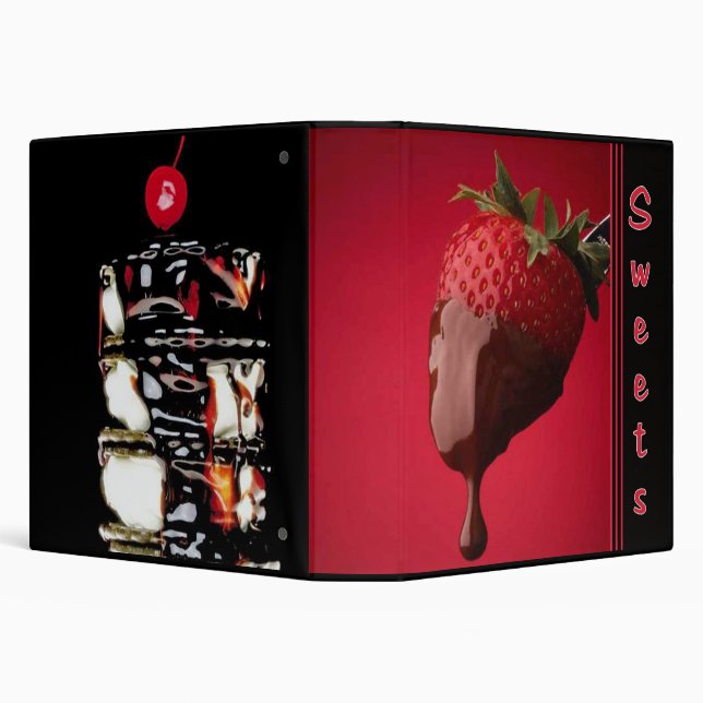 Organize Your Sweets Recipes Binder (Background)