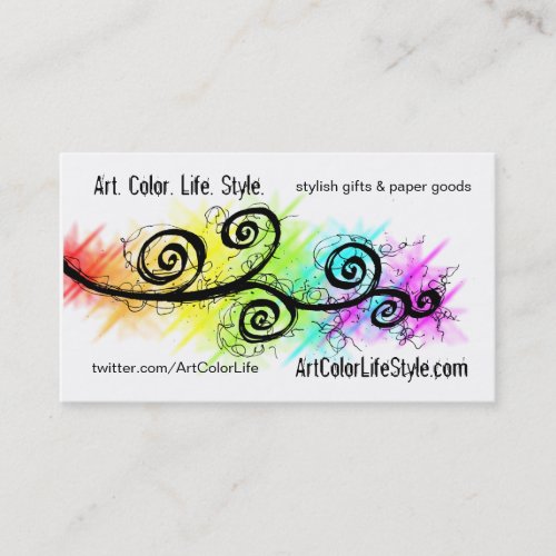 Organized Chaos Custom Business Cards