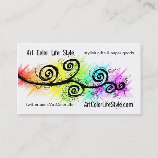 Customizable Organized Chaos Custom Business Cards