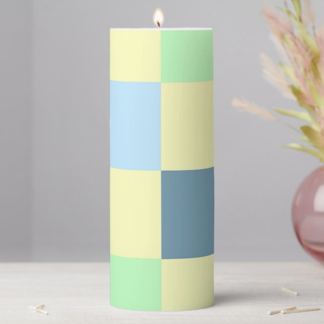 Organized Thoughts Pillar Candle (In Situ)