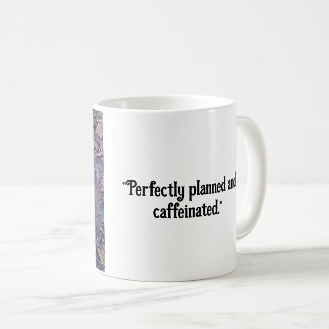 Organized Virgo Zodiac Mug (Front Right)