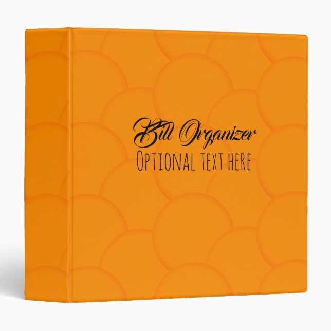 Organizer Binder (Front/Spine)