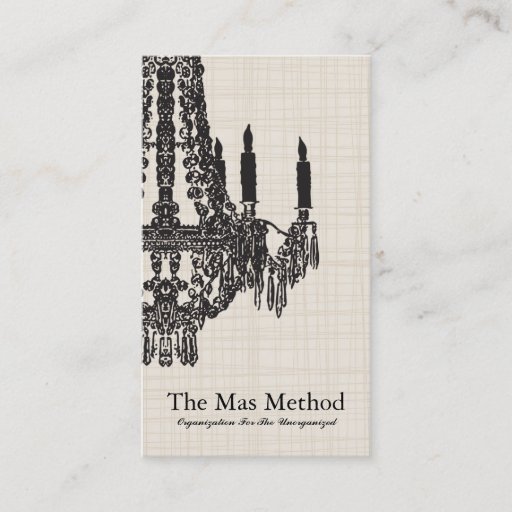 Customizable Organizer Business Card