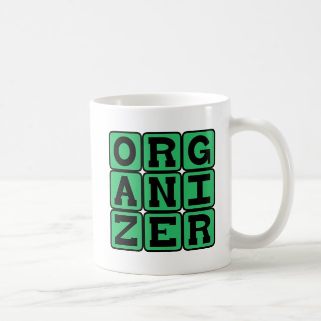 Organizer, Ringleader Coffee Mug (Right)