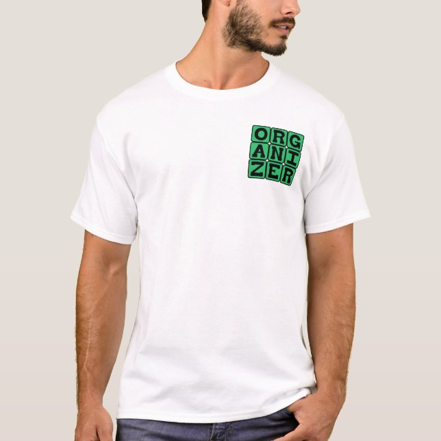 Organizer, Ringleader T-Shirt (Front)