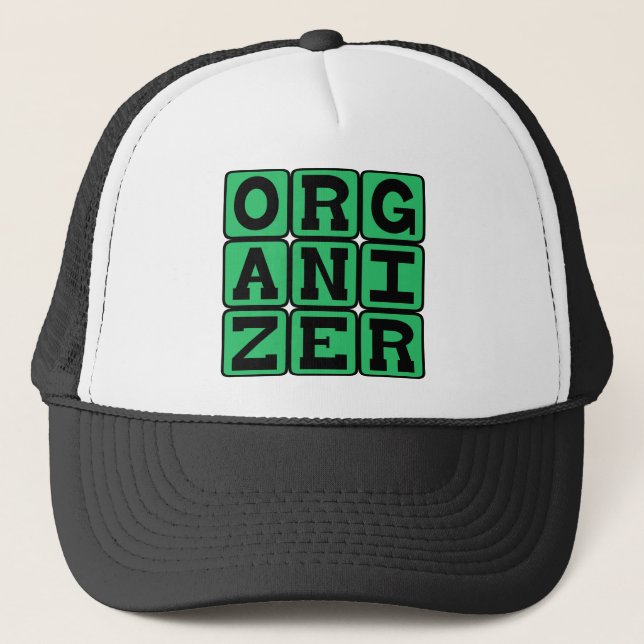 Organizer, Ringleader Trucker Hat (Front)