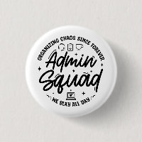 Organizing Chaos Funny Quote Admin Prof Day Squad