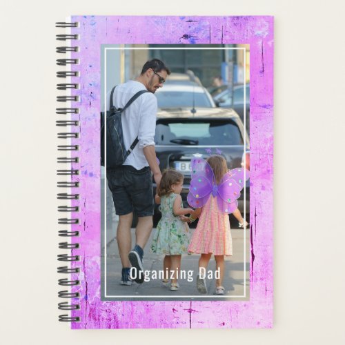 Organizing Dad Of Girls Personalized Photo Planner